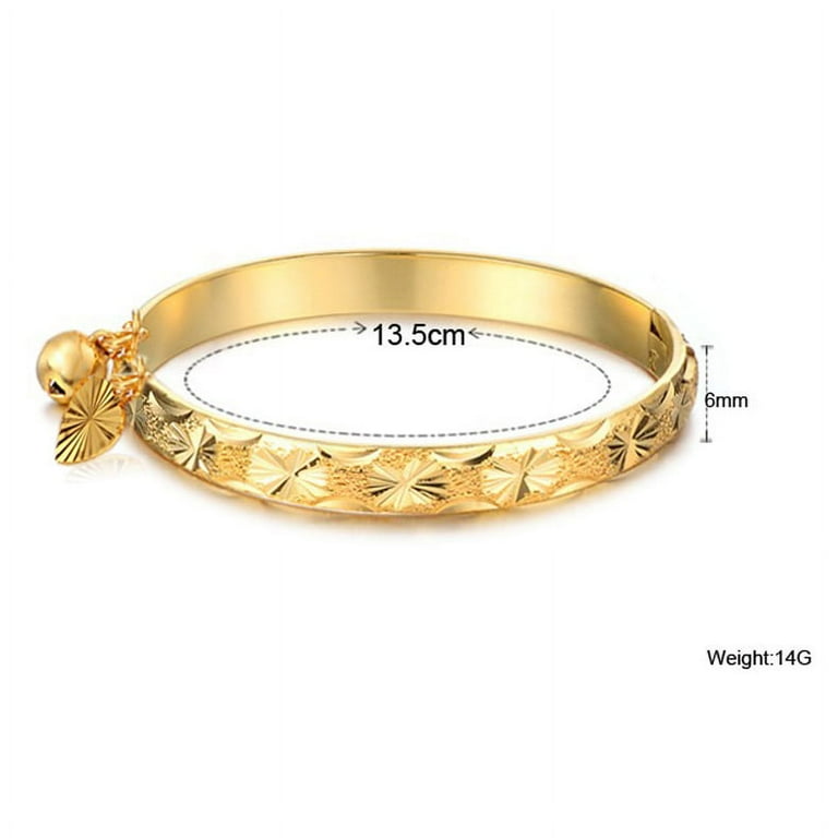 Childrens gold plated bracelet deals