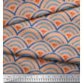 thumbnail image 3 of Soimoi Cotton Duck Fabric Scales Geometric Print Fabric by the Yard 42 Inch Wide, 3 of 3
