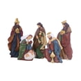 thumbnail image 3 of Conjunto de figuras de : Nacimiento de Jesús, estatua de resina, arte de resina, artesanía, coleccionables, decoración navideña para, 3 of 8