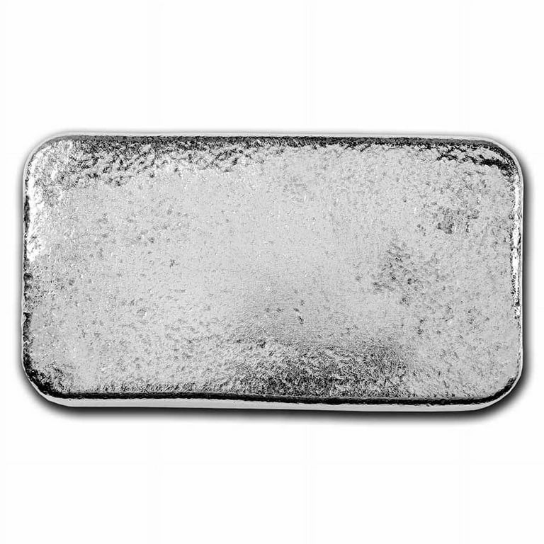 APMEX 10 oz Cast Silver Bar, .999 Fine Silver, Ideal for