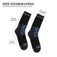 thumbnail image 3 of Bingfone Compression Socks for Women and Men Long Socks for Running Athletic Cycling Nurse- Navy Camouflage American Flag, 3 of 7