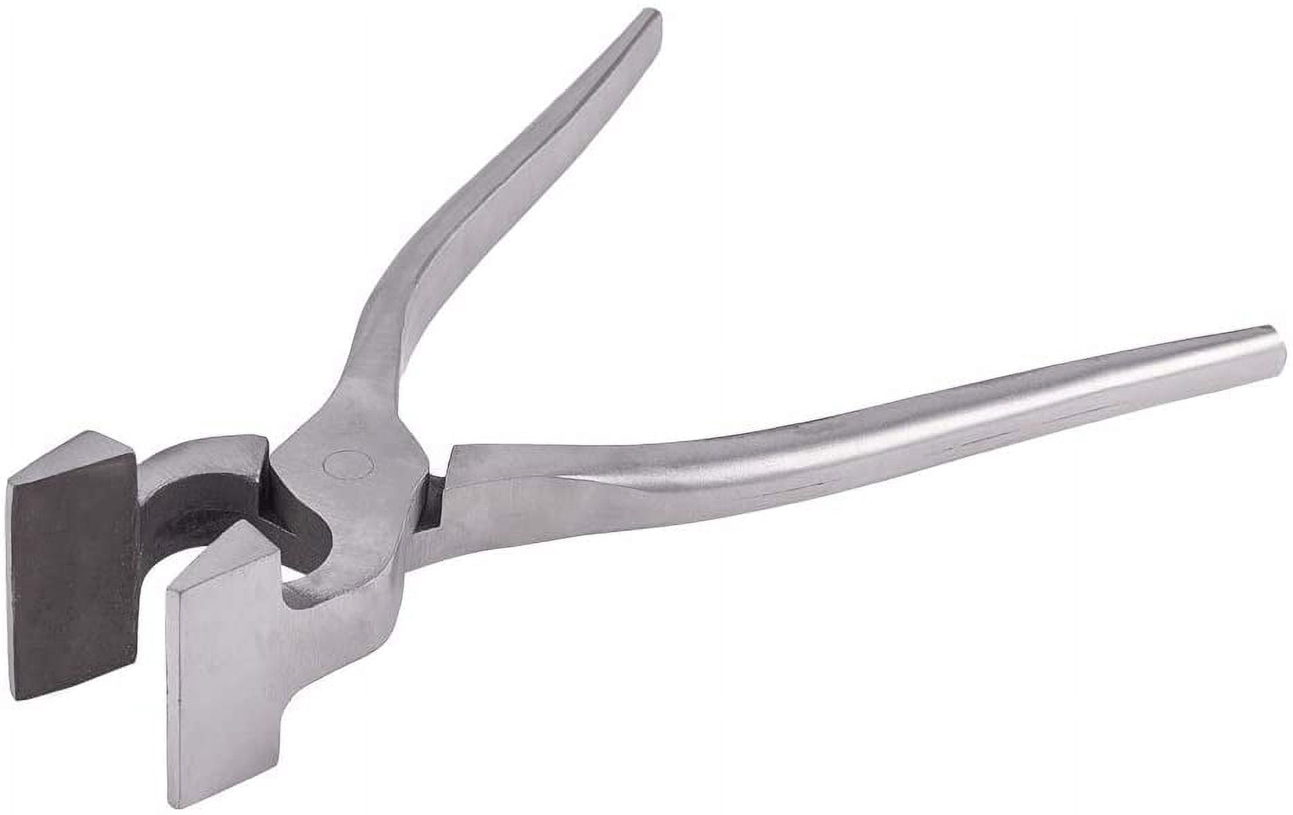 Leather Craft Flatten Pliers Straight Head Edge Adjustment Press Clamp Cutting Side Snips Flush Pliers Nipper for Belt and Bag