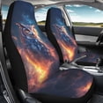 thumbnail image 4 of FOR U DESIGNS Owl Galaxy Pattern Car Front Seats Cover Sets for Women Men Breathable Bucket Seat Cover Interior Covers for Vehicle SUV Truck Sedan-Pack of 2, 4 of 7
