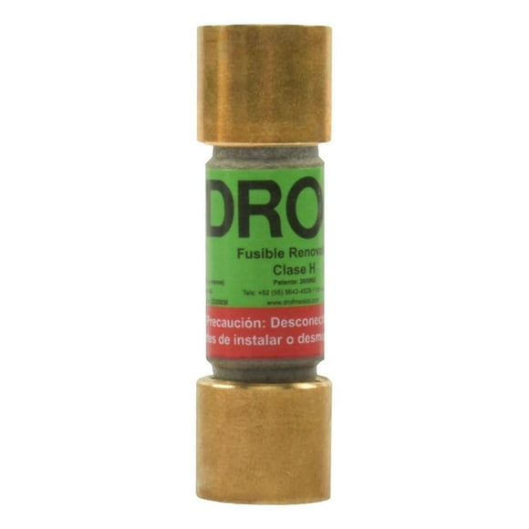 Fusible Renovable Clase H Drof 30A 250V Fibra Vulcanizada