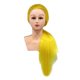 thumbnail image 4 of Cabeza de entrenamiento de cabello de 21 pulgadas Cabeza de maniquí de peluquería para corte  54cm Zulema Entrenamiento del cabello, 4 of 7