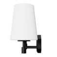thumbnail image 4 of Hunter - Nolita 3-light Matte Black, Medium Size Vanity Light, Dimmable, Modern Style, for Bedrooms, Dining, Living Rooms - 48055, 4 of 6