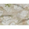 thumbnail image 5 of oneOone Rayon Tan Fabric Florals Sewing Fabric By The Yard Printed Diy Clothing Sewing Supplies 56 Inch Wide-V6A, 5 of 6