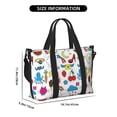 thumbnail image 2 of Travel Duffle Bag Cute pattern Travel Tote Bags Carry on Luggage Waterproof Weekender Bags with Top Handle Adjustable Shoulde Strap for Travel Gym, 2 of 5