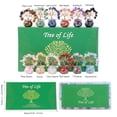 thumbnail image 1 of Quartz Natural Gemstone Crystal Money Tree Good Luck Prosperity Feng Shui Tree, 1 of 4