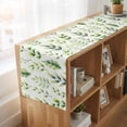 thumbnail image 6 of Table Runners 90 Inches Long Dress Scarves, Green Leaves Farmhouse Coffee/Dining/Kitchen Table Runner for Living Room, Summer Botanical Farmhouse Leaf Watercolor 13x90 Inch, 6 of 9