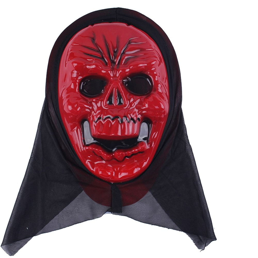 Men's Funny Halloween Party Cosplay Ghost Mask, Scary Face Mask Horror Head  Mask Fancy Dress Up, Ideal Choice For Gifts - Temu