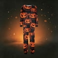 thumbnail image 6 of Halloween Family Matching Pajamas Sets, Halloween Family Loungewear, SpiderWeb Printed Holiday PJS Sleepwear, Halloween Soft Home Relaxing Night Clothes Matching Pjs Set Home Clothes, 6 of 6