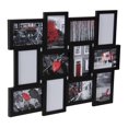 thumbnail image 3 of DesignOvation Rubix Twelve Opening Black Collage Picture Frame, 3 of 5