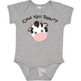 thumbnail image 3 of Inktastic Cow You Doin'? Cute Cow Boys or Girls Baby Bodysuit, 3 of 5