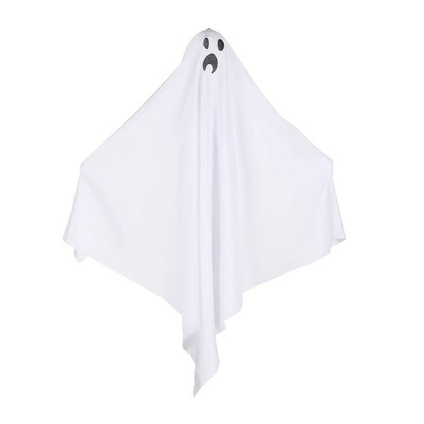 Decoraciones de Halloween, adornos de Halloween, regalos de Halloween. Pequeños fantasmas blancos espeluznantes para Halloween que cuelgan para decorar el patio, el porche, el interior y el exterior.