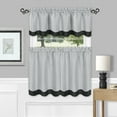 thumbnail image 3 of Achim Medley Buono II Decorative Curtain Rod and Finial, 48" - 86", Black, 3 of 4