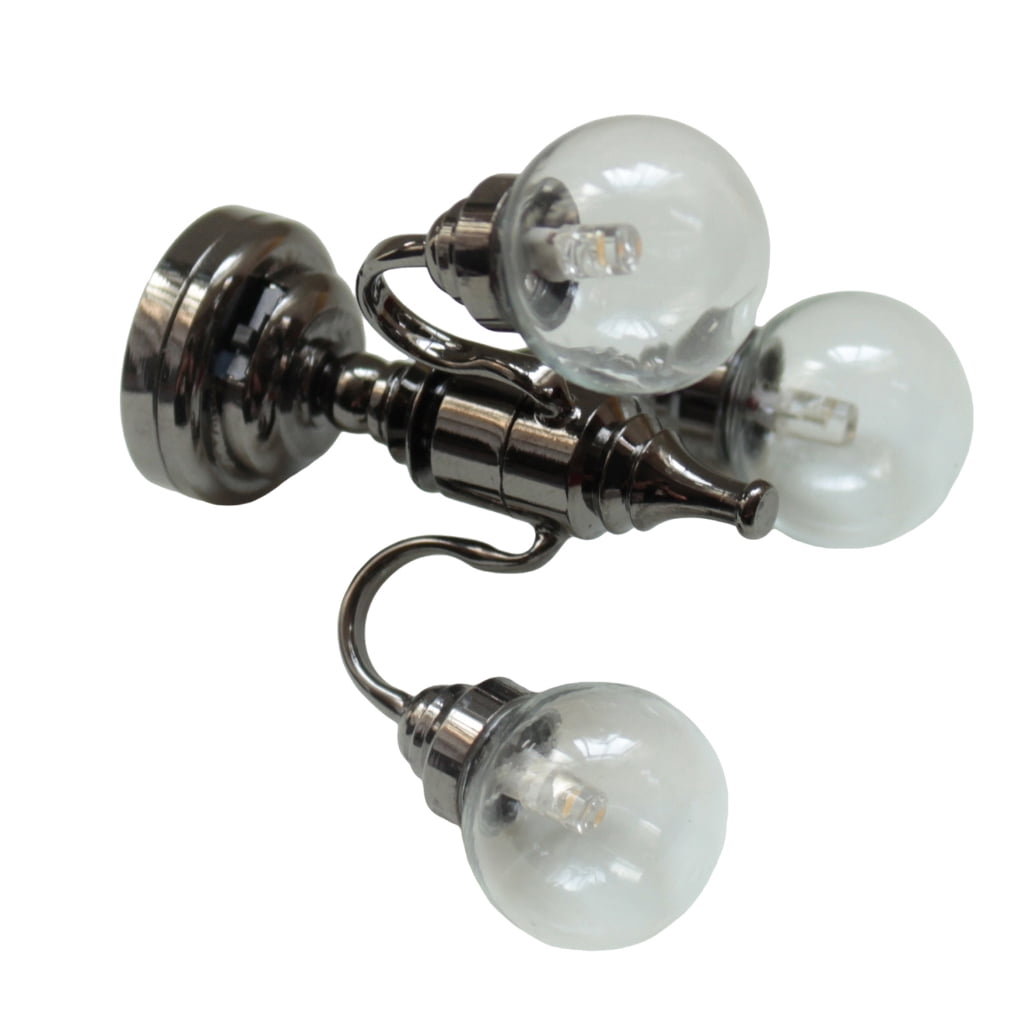 KUFptva Chandelier Model Bedroom Ceiling Light Miniature Lamp Model Accessories Role Play Furnishings Lighting Toy Doll House