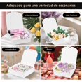 thumbnail image 3 of Caja de Regalo Blancas para Fiestas con Cintas Plata | Cajas de Regalo de Papel Kraft | Ideal para Bodas, Navidad, Halloween, Cumpleaños y Eventos Fiestas (Blancas), 3 of 3