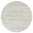 thumbnail image 6 of Harlow Hill Villa 6' Round Ivory/Silver Abstract Performance Indoor Area Rug, 6 of 6