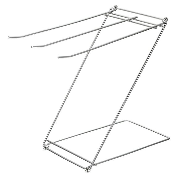 LAMIRO Foldable Clothes Drying Rack Towel Holder Stand