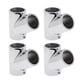 thumbnail image 1 of 4 Piezas 316 Accesorios de Pasamanos de Barco de Acero Inoxidable 60 Grados Tee 1 "agujero Sunnimix Montaje en riel manual para barcos, 1 of 6