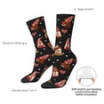 thumbnail image 2 of Yiaed Valentine Gnome Print Great elasticity Crew Socks Sports socks for Men and Women, 2 of 5