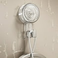 thumbnail image 2 of Gancho con ventosa para perilla, fuerte adhesivo al vacío, gancho multifuncional resistente y sin rastro para adsorción en el baño del hogar., 2 of 7
