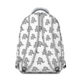 thumbnail image 3 of Playful Elephant Design Backpack - Durable Waterproof Bookbag for School, Comfortable Laptop Backpack for Teens, Elephant Print Gift, 3 of 6