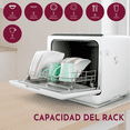 thumbnail image 4 of Lavaplatos Automatico Portatil Lavavajillas Houzer 6 Programas, 4 of 8
