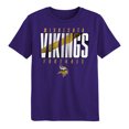 thumbnail image 2 of Preschool Outerstuff Purple Minnesota Vikings Posterize T-Shirt, 2 of 3