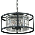 thumbnail image 1 of Vaxcel P0181 Catana 4 Light Dual Mount Pendant/Semi-Flush Mount, Oil Rubbed Bronze Finish, 1 of 1