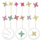 thumbnail image 3 of 24pcs Windmill Cake Plugin Toppers Interesting Cake Ornaments Cupcake Topper, 3 of 3