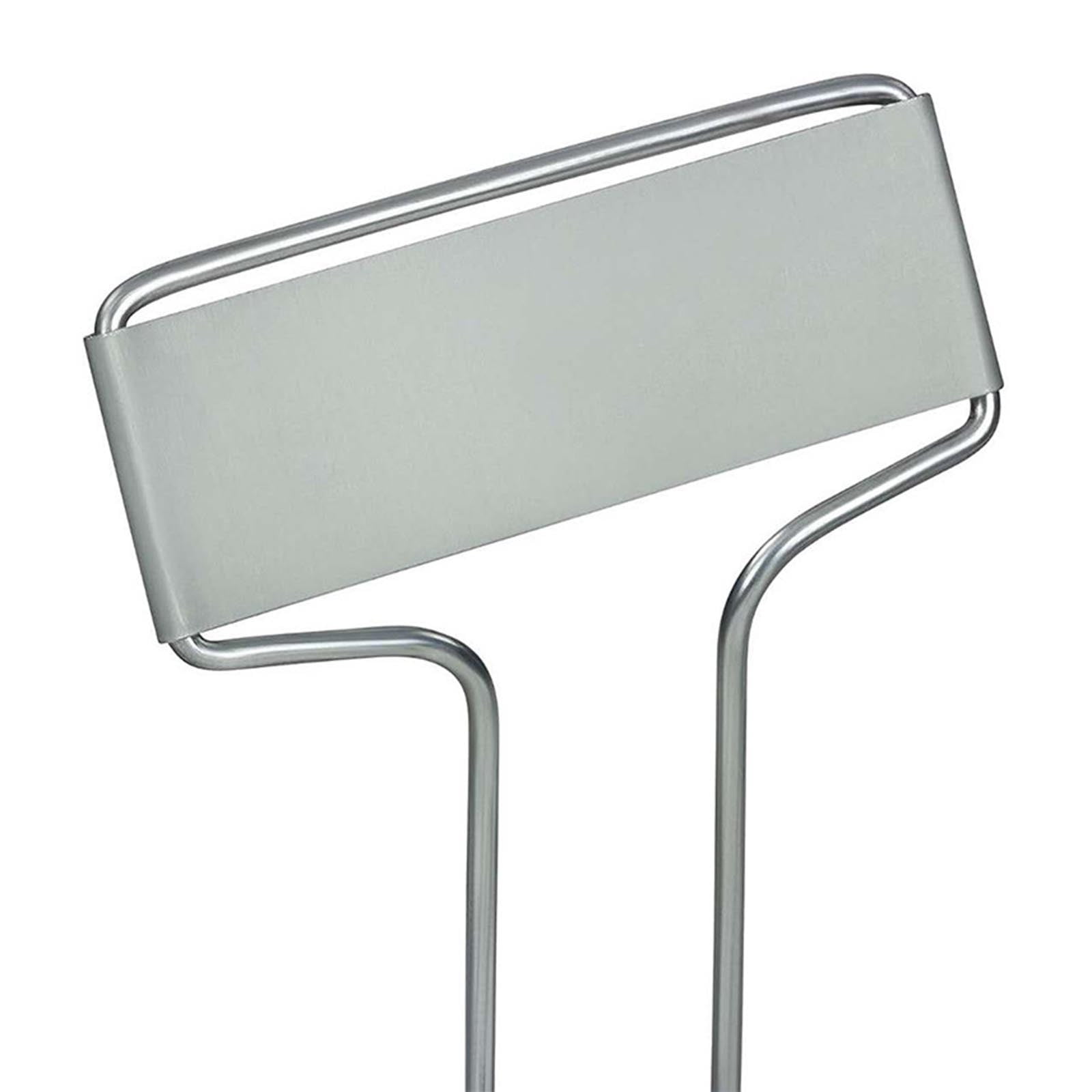 Metal Garden Markers Reusable Stainless Steel for Vegetable Flower Identification 10PCS