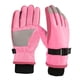 thumbnail image 5 of Guantes de invierno Hugo impermeables de felpa para niños clima frío rosa, 5 of 10