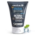 thumbnail image 2 of MENFIRST Gradual Gray Darkening Beard Wash Shampoo for Men, Reduces White Beard Color, 4.6 oz, 3-Pack, 2 of 7