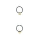 thumbnail image 3 of sweethay Cadena de teléfono móvil Circular impermeable Color sólido Universal Flexible Anti-pérdida anillo colgante compras deporte cordón gris Gris 2piezas, 3 of 5