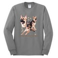 thumbnail image 2 of If It's Not a German Shepherd It's Just a Dog Gift | Mens Dog Lover Long Sleeve T-Shirt, Heather Grey, Medium, 2 of 3