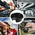 thumbnail image 3 of FUTUREORYY Oil Drip Tray Oil Drain Pan Black Plastic Leakproof Automotive Repair 1Pcs, 3 of 6