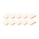 thumbnail image 1 of 10 piezas de sujetadores elásticos para cinturones, trabillas para pantalones, soporte para cinturones. Caqui, 1 of 9