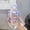 Purple, variant on 660Ml (22.31Oz) 3D Animal Water Bottle - 3D Character Water Bottle - Portable Cartoon Straw Water - Jump-Style Strap Straw Cup with Crossbody Rope - Cute Rabbit/Dinosaur/Astronaut Design