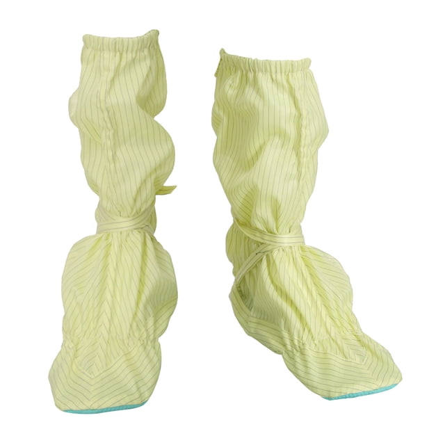 Botas Zapatos De Trabajo Antideslizantes Antiestáticos Para Salas Blancas Amarillo Sunnimix Botas antiestáticas antideslizantes