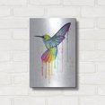 thumbnail image 3 of Luxe Metal Art ' Rainbow Hummingbird' by Olga Shvartsur, Metal Wall Art, 12"x16", 3 of 9