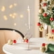 thumbnail image 5 of Candelabro de cristal en forma de corazón - Decoración romántica alta con vela, azul amarillo rosa, 8,3 pulgadas, elegante centro de mesa para bodas, cenas, fiestas y adornos para el hogar, 5 of 6