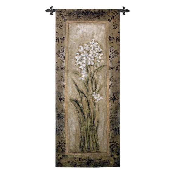 FineArtTapestries 1387-WH Paperwhite II Wall Tapestry