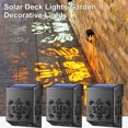 thumbnail image 2 of Luces solares para cubierta Luces solares para cercas Luces decorativas para jardín al aire libre A Eccomum Lámpara de exterior, 2 of 7