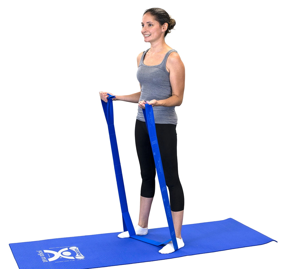 CanDo Multi-Grip Exerciser, heavy, blue, case of 24