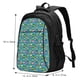 thumbnail image 5 of Easygdp Cars Transportation Mochila para Laptop de Viaje con Puerto USB, Mochila para Laptop con Puerto de Carga USB para Mujeres y Hombres, 5 of 7