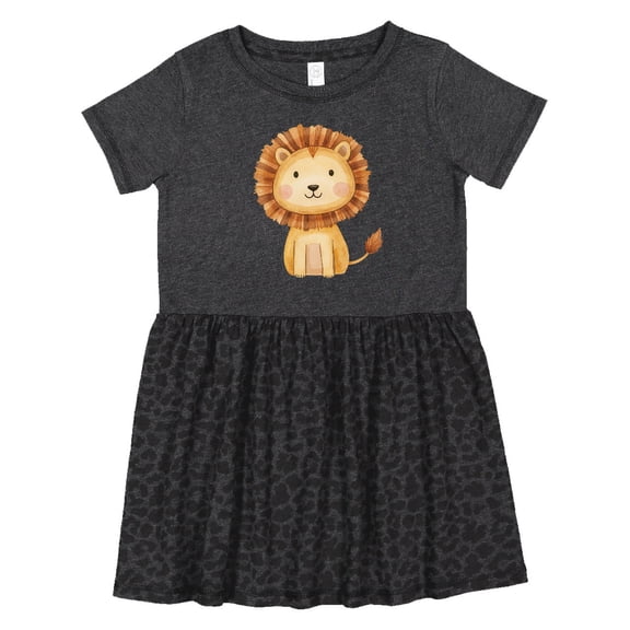Inktastic Cutest Little Lion Girls Toddler Dress