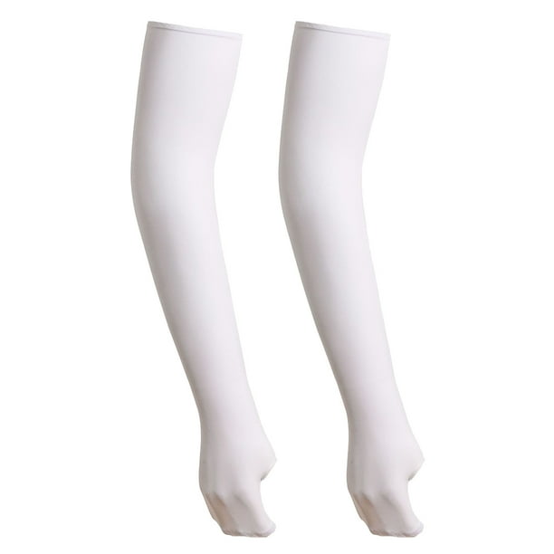 Sonducket Brazo Sol Protección Ocultar Guardia transpirable Ropa deportiva Deportes al aire libre Mangas de fitness para correr Pesca Ciclismo Ciclismo blanco Sonducket OD021038-03