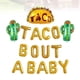 thumbnail image 5 of KAKOWELY Juego de 16 globos decorativos para fiestas, globos de cactus, globos con letras TACO BOUT A BABY, suministros para fiestas de cumpleaños, bodas, baby shower, 5 of 5